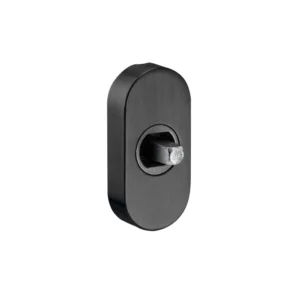 JNF DKP  raamkruk mechaniek ovaal rozet, 7x60mm stift, Titanium-Black