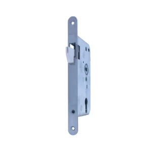 Mauer 3234P project schuifdeurcilinderslot haak hoot ronde RVS voorplaat 235x20mm