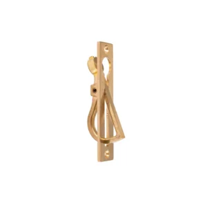 Mi Satori Elegant schuifdeurtrekring voor inbouw schuifdeur, Messing-antiek