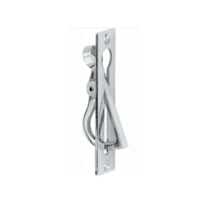 Mi Satori Elegant schuifdeurtrekring voor inbouw schuifdeur, Chroom-glans