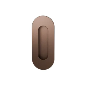 GPF Anasstasius schuifdeurkom 120x50mm ovaal, Bronze-Blend