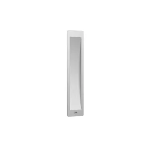 JNF 16.020 rechthoekige schuifdeurkom 200x40mm, RVS-geborsteld