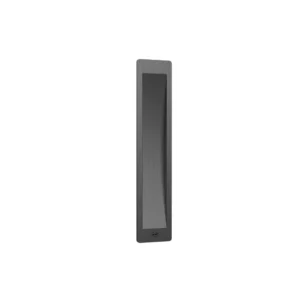 JNF 16.020 rechthoekige schuifdeurkom 200x40mm, Titanium-Black