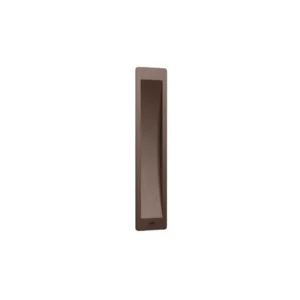 JNF 16.020 rechthoekige schuifdeurkom 200x40mm, Titanium-Chocolat