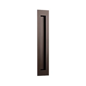 JNF 16.416 serie schuifdeurkommen rechthoekig 300x55x17mm ,Titanium-Chocolat