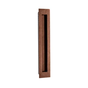 JNF 16.416 serie schuifdeurkommen rechthoekig 300x55x17mm , Raw Copper Aged