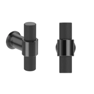 JNF 22.152 Natur Linea T model meubelknop-greep, Titanium-Black