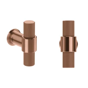 JNF 22.152 Natur Linea T model meubelknop-greep, Titanium-Copper