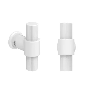 JNF 22.152 Natur Linea Colors T model meubelknop-greep, Wit Ral 9016