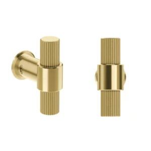 JNF 22.152 Natur Linea T model meubelknop-greep, Titanium-Gold