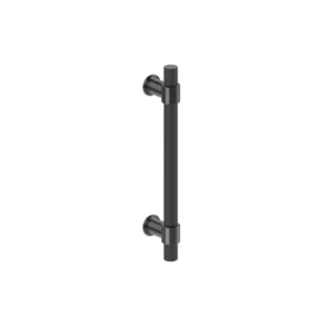 JNF 22.153.LN serie Natur Linea meubelgreep HoH 128mm, Titanium-Chocolat