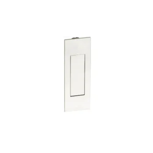 Mi Satori Touche Inn schuifdeurkom 140x45mm rechthoekig, Nikkel-glans