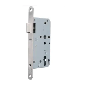 Artitec 9420 centraalslot 60/72mm ronde 24mm voorplaat, RVS-geborsteld