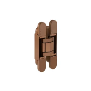 JNF Coplan 061 onzichtbaar deurscharnieren, 3D verstelbaar, 150x25mm, Satin-Copper