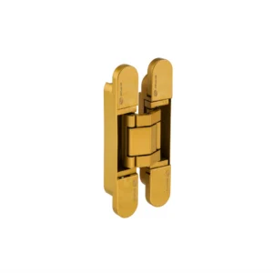 JNF Coplan 061 onzichtbaar deurscharnieren, 3D verstelbaar, 150x25mm, Satin-Gold