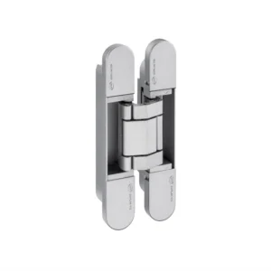 JNF Coplan 062 onzichtbaar deurscharnieren, 3D verstelbaar, 175x28mm, Ziver-grijs