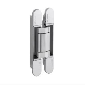 JNF Coplan 063 onzichtbaar deurscharnieren, 3D verstelbaar, 245x34mm, Ziver-grijs