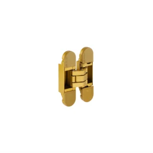 JNF Coplan 064 onzichtbaar scharnier, 3D verstelbaar, 120x30mm, Gold-coating