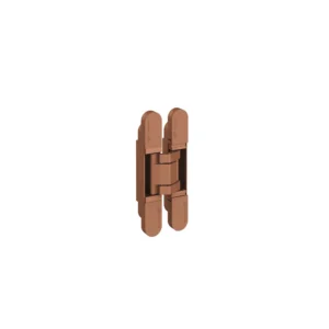 JNF Coplan 065 onzichtbaar scharnier, 3D verstelbaar, 145x22mm, Copper-coating
