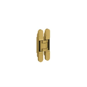 JNF Coplan 065 onzichtbaar scharnier, 3D verstelbaar, 145x22mm, Gold-coating