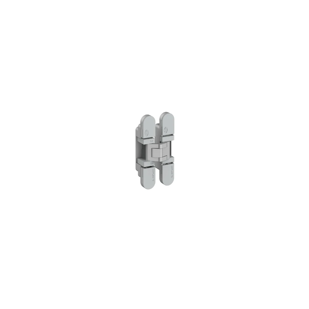 JNF Coplan 067 onzichtbaar meubelscharnieren, 3D verstelbaar, 75x14mm, Zilver-grijs