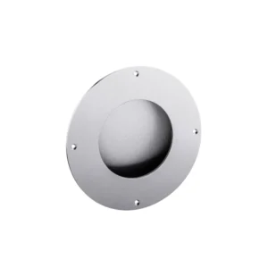JNF 16.235 schuifdeurkom rond 200mm,RVS-geborsteld