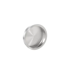 JNF Slim Hope serie16.241.70 Schuifdeurkom Touch Inn rond 70mm, RVS-geborsteld