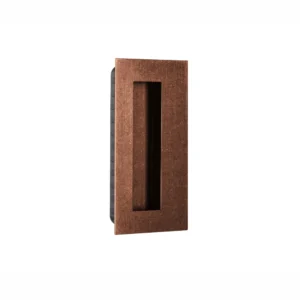 JNF 16.410 serie schuifdeurkommen rechthoekig 135x70x17mm, Raw-Copper