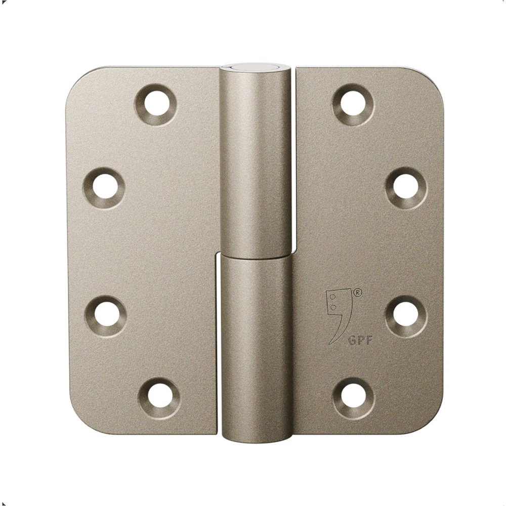 GPF Anastasius serie kogelstiftpaumelle din links 89x89mm, Champagne-blend