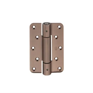 JNF 05.041 Heavy Duty polymeer lagering scharnieren 125x80mm Titanium-Chocolat