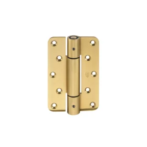 JNF 05.041 Heavy Duty polymeer lagering scharnieren 125x80mm Titanium-Gold