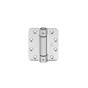 JNF 05.041 Heavy Duty polymeer lagering scharnieren 90x80mm RVS-geborsteld
