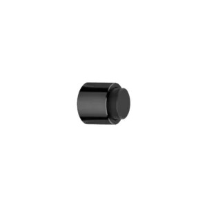 JNF serie 111.30 wand/muur deurbuffer totale lengte inclusief dop 37 mm. Titanium-Black