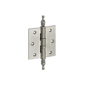 Mi Satori Kogellagerscharnier 76x76mm Vaas knop, met rechte hoeken, Nikkel-antiek