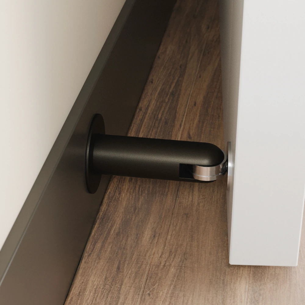 GPF Anastasius magneet deurvastzetter voor muur bevestiging, Dark-Blend - Afbeelding 2