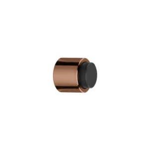 JNF serie 111.35 wand/muur deurbuffer totale lengte inclusief dop 42 mm. Titanium-Copper