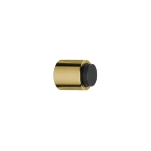 JNF serie 111.35 wand/muur deurbuffer totale lengte inclusief dop 42 mm. Titanium-Gold