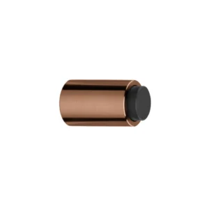 JNF serie 111.50 wand/muur deurbuffer totale lengte inclusief dop 57 mm. Titanium-Copper