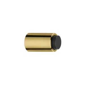 JNF serie 111.50 wand/muur deurbuffer totale lengte inclusief dop 57 mm. Titanium-Gold