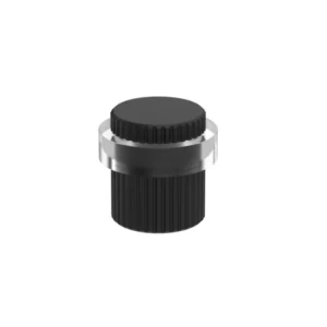 JNF 13.145.LN serie Colors vloerdeurbuffer hoog 30mm, Zwart