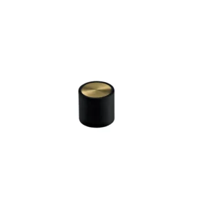 JNF 13.185.30 serie loft vloer deurstopper rond 30mm, Titanium-Gold