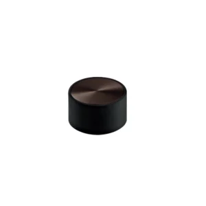 JNF 13.185.50 serie Loft vloer deurstopper hoog 30mm, Titanium-Chocolat