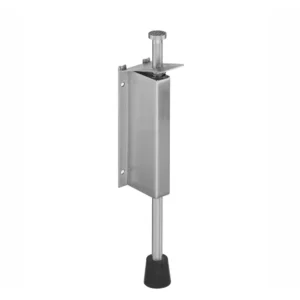 JNF 23.127 deurvastzetter, lengte vastzetter 264mm, slag 34 mm. RVS-geborsteld
